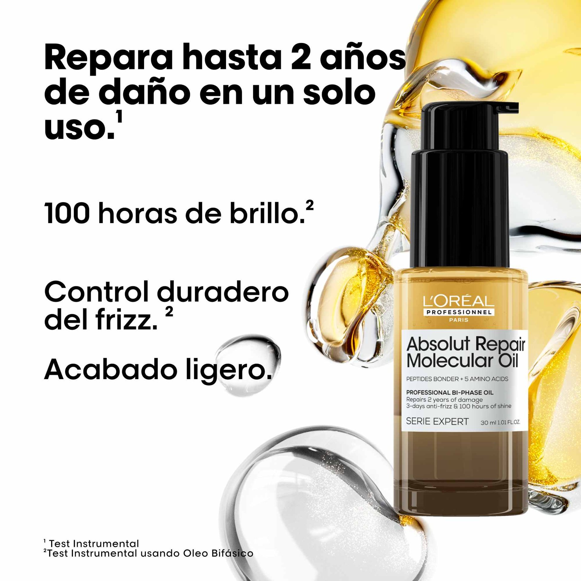 Aceite para el cuidado del cabello